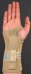 Med Spec Wrist Lacer, 8" Beige - Medium Right