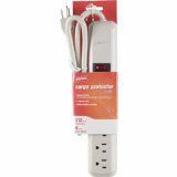 Staples Surge Protector Basic Surge Strip, 312 Joules, 6 Outlets