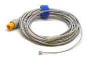 Mindray Mindray MR404B Reusable Temperature Probe, Pediatric/Neonatal, Skin, 2 Pin