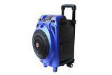 EMB PKX8BT 50W 8" Portable Professional Rechargeable Boom Box Speaker Built-in BLUETOOTH/SD, etc - BLUE