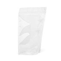 Clear Stand-Up Zipper Pouch - 7 X 4 X 11-1/2 - Package 25