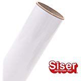 Siser EasyWeed HTV 11.8" x 5ft Roll - Iron On Heat Transfer Vinyl (White)
