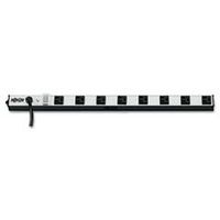 * Multiple Outlet Power Strip, 8 Outlets, 24",15 ft Cord