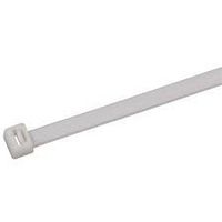 6", 18LB Capacity, UL Approved Zip Cable Ties Made from Dupont 66 Nylon, Indoor/Outdoor, White 100/Zip Lock