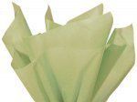 Cakesupplyshop Packaged 100 Ct Bulk Tissue Paper Sage 15" X 20"