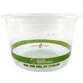 World Centric Compostable 4 Ounce Clear PLA Souffle Cup (Package of 500 Cups)