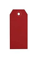 K-Kraft Gift Tags in Solid Colors (Without String) (Red, 4)