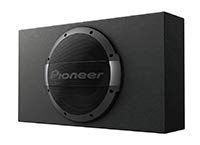 Pioneer TS-WX1010LA 10" Shallow Mount Sealed Enclosure with Built-in Amplifier