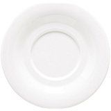 Yanco MS-9303WT Mile Stone Saucer For Model MS-303/313/5044/9018, 5.5" Diameter, Melamine, White Color, Pack of 48