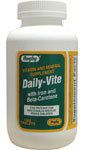 Daily-Vite w/ Iron & Beta Carotene 1000 Tabs by Rugby