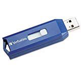 (3 Pack Value Bundle) VER97086 Classic USB 2.0 Flash Drive, 2GB, Blue