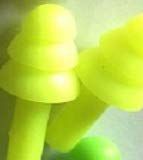 Silicone Earplugs 6Pairs Box-Packed Comfort earplugs Noise Reduction Silicone Soft Ear Plugs Swimming Silicone Earplugs Protective for Sleep (Light Green)