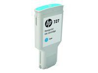 HP 727 (F9J76A) 300-ml Cyan Original Ink Cartridge for DesignJet T920, T2500