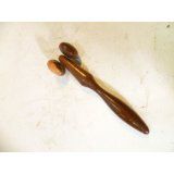 Amazing Reflexology Thai Foot Massage Wooden Roller - Face Massage Tool Thailand