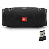 JBL Xtreme 2 Portable Bluetooth Waterproof Speaker Bundle with Plugable USB 2.0 Bluetooth Adapter - Black