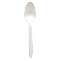 Empress E175002 Medium Weight Spoon, White, Polypropylene (Case of 1,000)