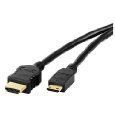 Mini HDMI Cable for CANON EOS 5D MARK II, EOS 7D, EOS 50D, EOS Rebel T1i & VIXIA: HF S10, HF S100, HF S11, HF100, HF11, HF20, HF21, HF200, HG10, HG20,
