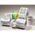 Intermec E09603 Thermal Transfer Duratran II Top-Coated Label for Printing Media, Perforated, 4" W x 3" L, 3" Core, 8.38" OD