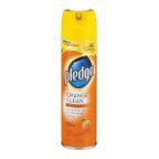 Pledge Multisurface Furniture Polish Spray, Works on Wood, Granite, and Leather, Shines and Protects, Orange, 9.7 oz - Pack of 12