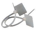 20 x Zip Ties Write On Ethernet RJ45 RJ12 Wire Power Cable Label Mark Tags