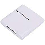 A2DP Bluetooth Music Receiver Adapter for 30pin-enabled Apple SoundDock Dock Speaker, iPod iPhone 30 Pin Cable CarPro Stereo Audio Accessories(White)