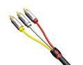 Componexx Xtreme Series Audio/Video Cable (3-RCA to 3-RCA), 3 Meter (9.84ft)