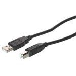 CABLES TO GO 3ft USBa(m) to USBb(m) USB 2.0 cable (black)