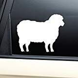 Nashville Decals Sheep Vinyl Decal Laptop Car Truck Bumper Window Sticker