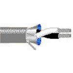 Multipair Shielded Cable, Audio Control, Chrome, 1 Pair, 20 AWG, 1000 ft, 304.8 m
