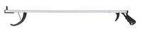 Handheld Reacher Grabber, Reaching Aid, 32", Metal Frame, Open Jaw, Pistol Grip, Magnetic Tip