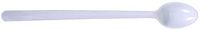 Daxwell Plastic Soda Spoons, Medium Heavy Weight Polypropylene, White, Recyclable, A10000612 (Case of 1,000)