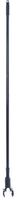 Carlisle 36947503 Commercial Jaw Clamp Fiberglass Wet Mop Handle, 60", Black (Pack of 12)