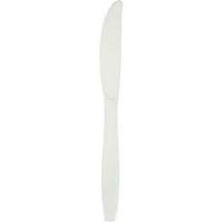 White Heavy Duty Plastic Knives 24 Per Pack