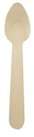Mini Wooden Spoon (Case of 3000), PacknWood - Biodegradable and Compostable Small Wood Spoons (4.33" Long) 210CCB11