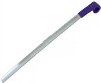 Kinsman Enterprises 33000 Stainless Steel Shoehorn, Curved, Vinyl Grip, X-Long, 12" Length