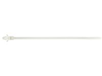 5 Inch Natural Standard Winged Push Mount Cable Tie - 100 Pack