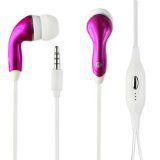 Reiko Stereo Earphone 3.5Mm with Mic - Retail Packaging - Pink