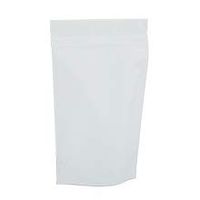 White Matte Stand-Up Pouch - 5-7/8 X 3-1/2 X 9 - Package 25
