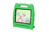 Kidsafe Kids iPad 2 3 4 Case Light Weight and Shock Proof with Stand and Handle in Green