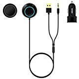 Himbox HB01 Bluetooth 4.0 Hands Free Car Kit with 3.5mm Aux Jack New