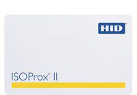 HID Corporation 1386 ISOProx II PVC F and G Gloss Finish Imageable Proximity Access Card, No Slot Punch, 2-1/8" Length x 3-23/64" Height x 3/128" Thick, Plain White (10 Pack)