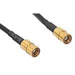 Jameco Valuepro SMB-174MM-12-R Cable Assembly, Plug-SMB, RG-174, 50 Ohm