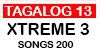 Tagalog 13 Magic Sing Song Chip for magicsing karaoke mic et25k,et23kh,et19kv,et18k,ed7000,ed8000, leadsinger ls2100, ls and all other magicsing 3 slots or more3700