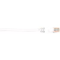 BLACK BOX CAT5EPC-003-WH CAT5e Value Line Patch Cable - Stranded, White, 3-ft. (0.9-m) (5 pieces)