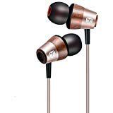Hemamba Dual Driver in-Ear Earphones Balanced Sound with Tangle-Free Cable, in-Line Remote Control and Integrated Mic
