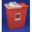 Kendall/Covidien Model#8980 MultiPurpose Sharps Container w/Hinged Lid, 8 Gallon - Case by COVIDIEN