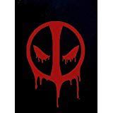 CCI Deadpool Blood Decal Vinyl Sticker|Cars Trucks Vans Walls Laptop| RED |5.5 x 3.75 in|CCI1168