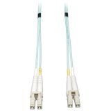 TRIPP LITE N820-30M 100FT FIBER MMF LC/LC 50/125 DUPLEX PATCH CABL BLUE/GRAY AQUA