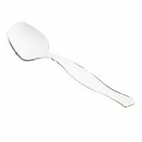 Simcha Plastic Serving Spoon Clear/Pack of 6
