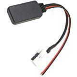 MAMaiuh Bluetooth Audio Adapter 12-pin Aux Cable for Mercedes Comand APS W245 W203 (Black)